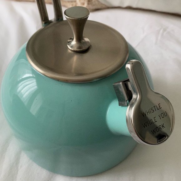 Kate Spade Turquoise Nolita Tea Kettle - EUC - Picture 3 of 6